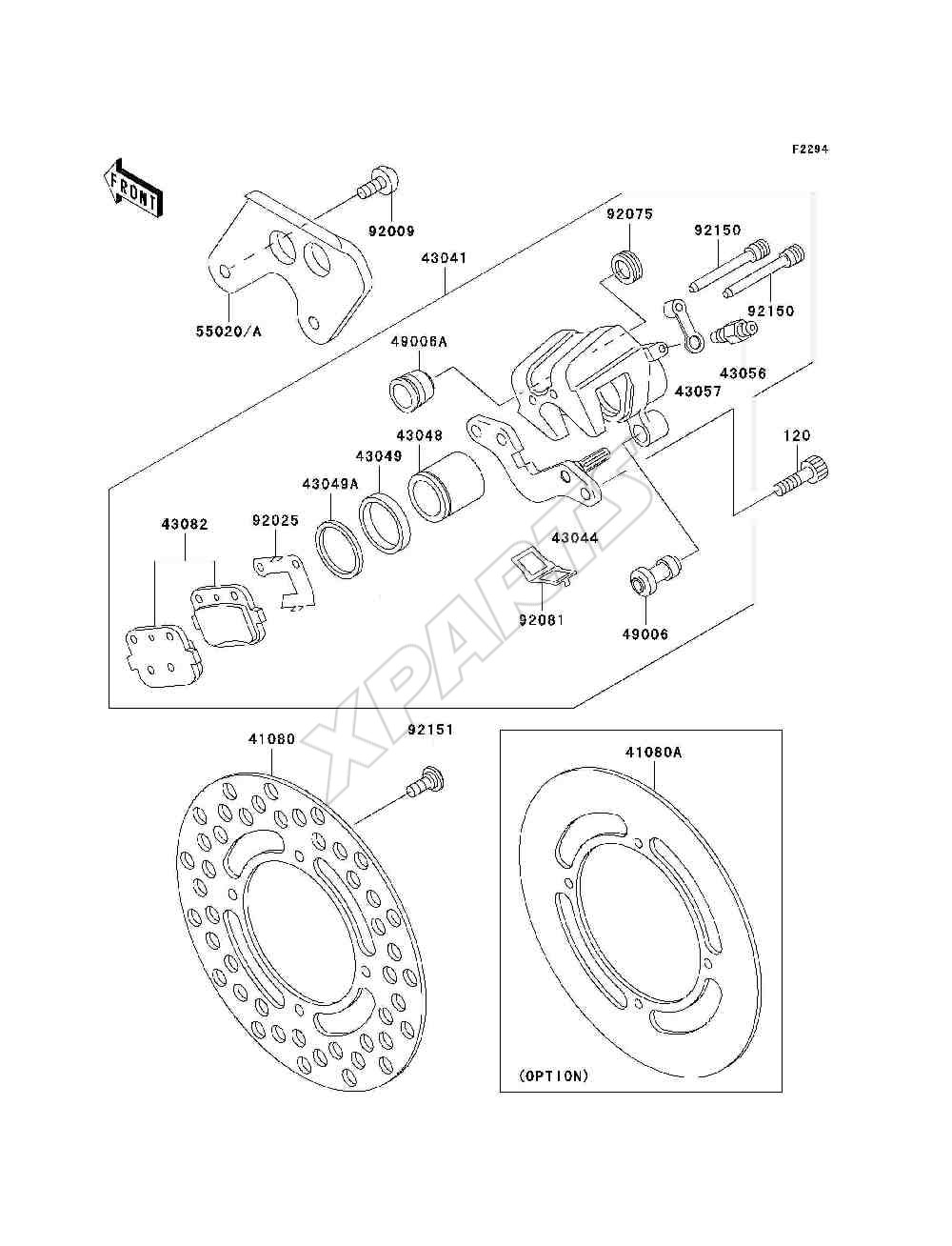 Billede til varegruppe Rear Brake(D1-D3)