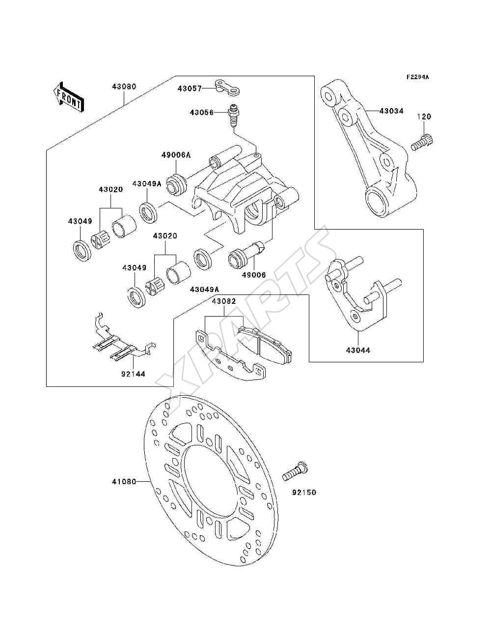 Picture for category Rear Brake(F18 / F19)