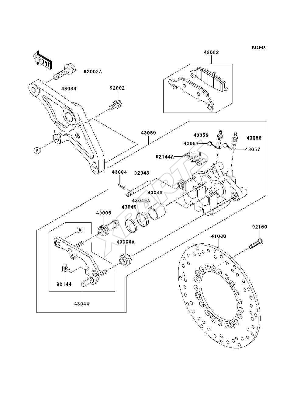 Billede til varegruppe Rear Brake(R4 / R5)