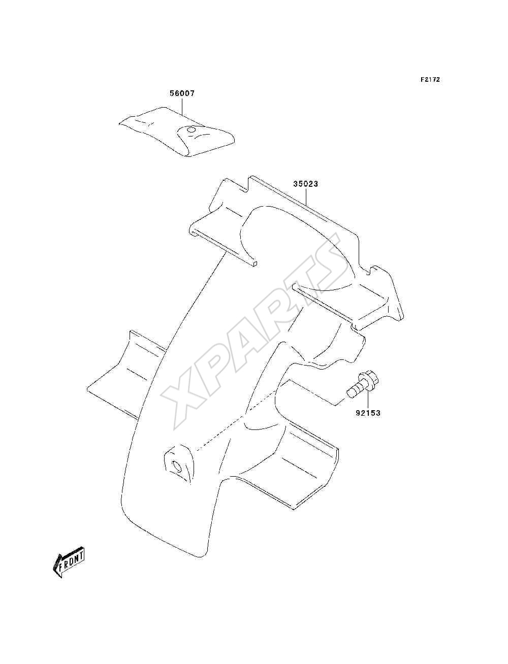 Billede til varegruppe Rear Fender(s)