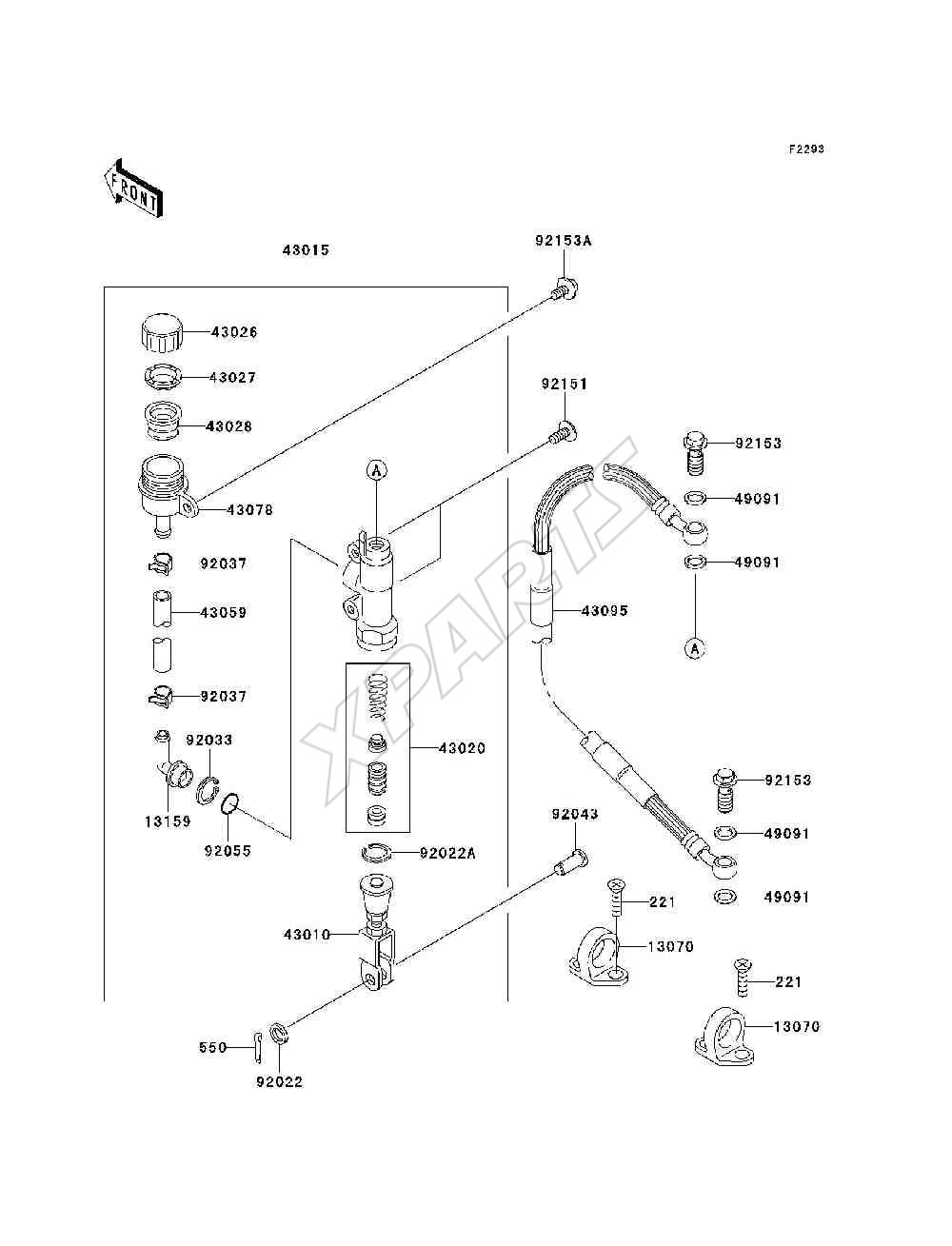 Billede til varegruppe Rear Master Cylinder