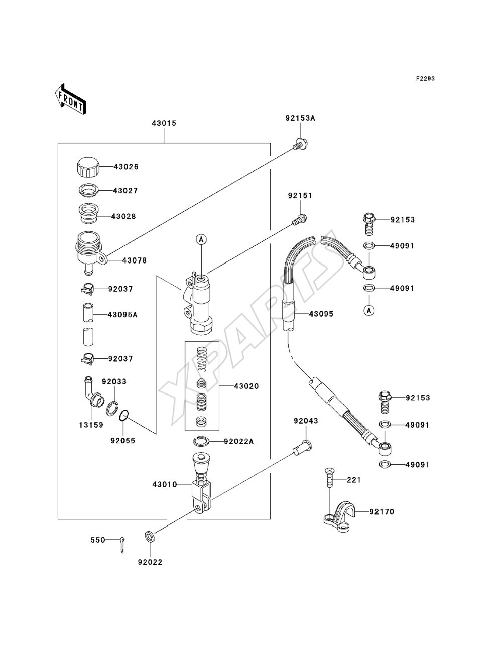 Billede til varegruppe Rear Master Cylinder
