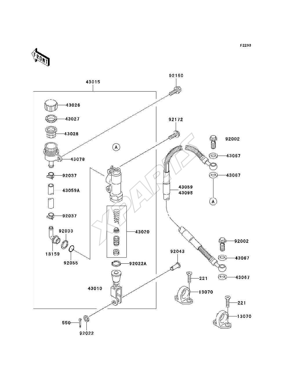 Billede til varegruppe Rear Master Cylinder
