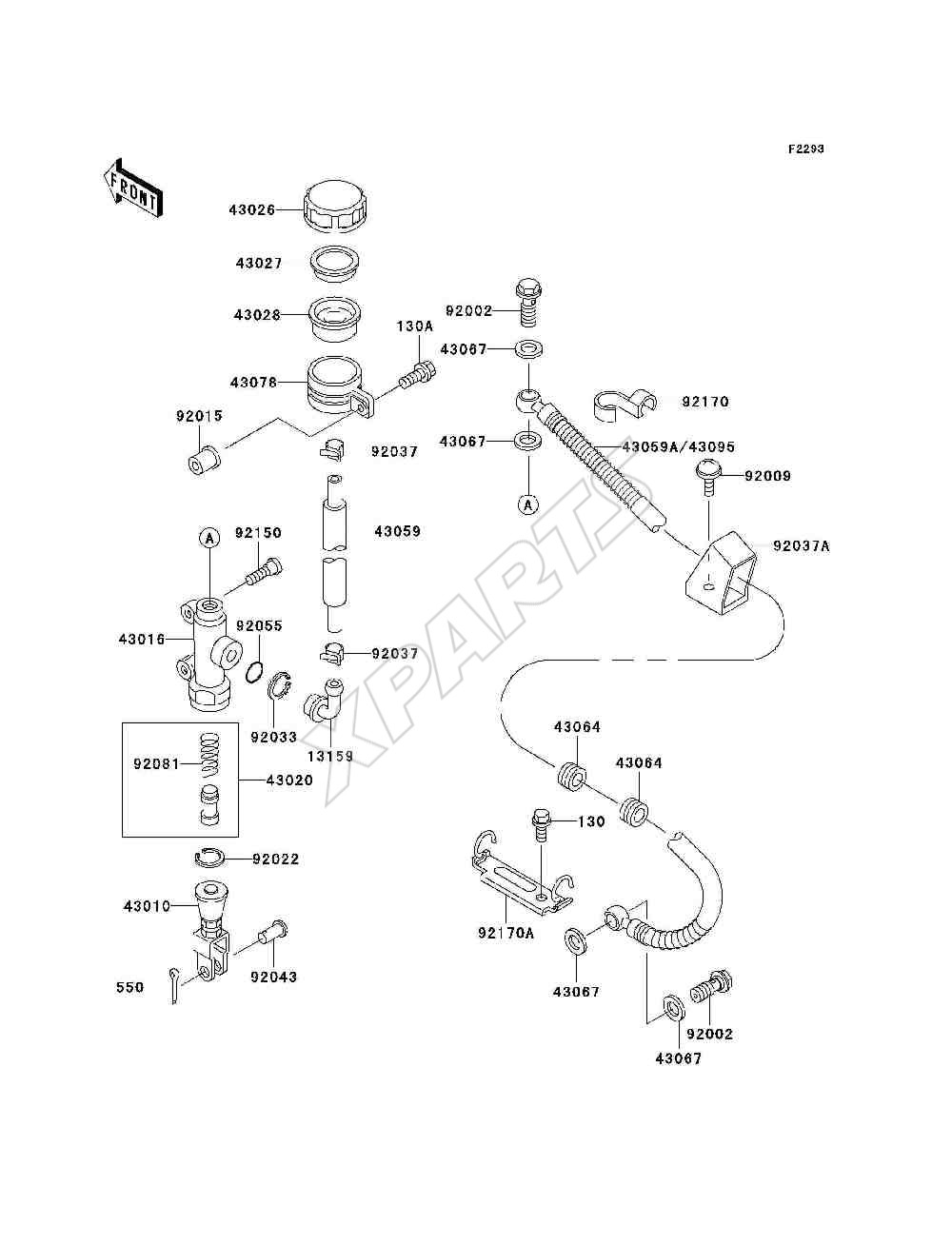Billede til varegruppe Rear Master Cylinder