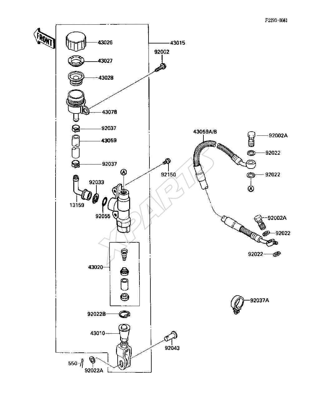 Billede til varegruppe Rear Master Cylinder