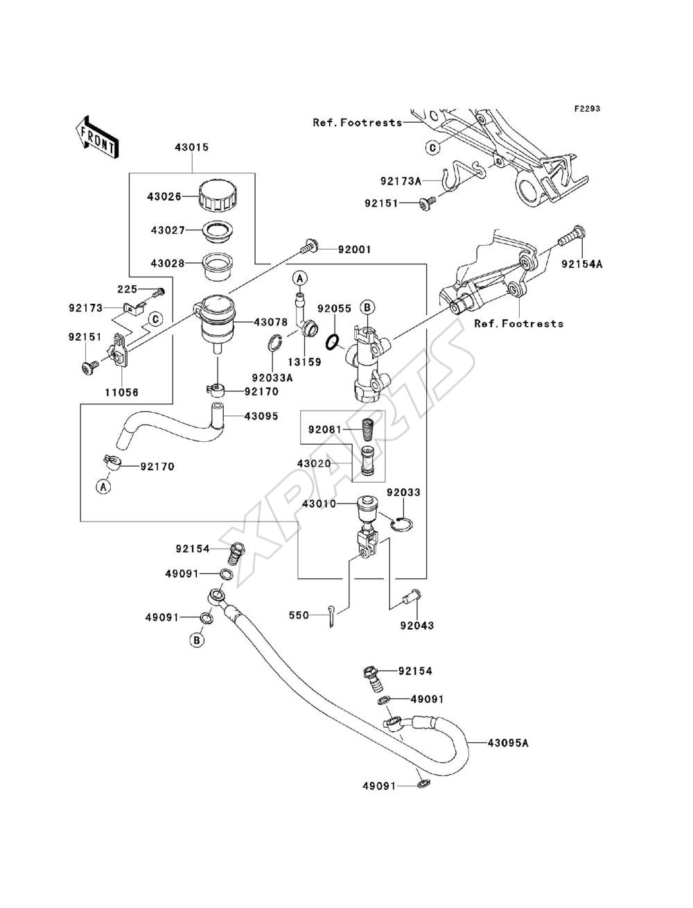 Billede til varegruppe Rear Master Cylinder
