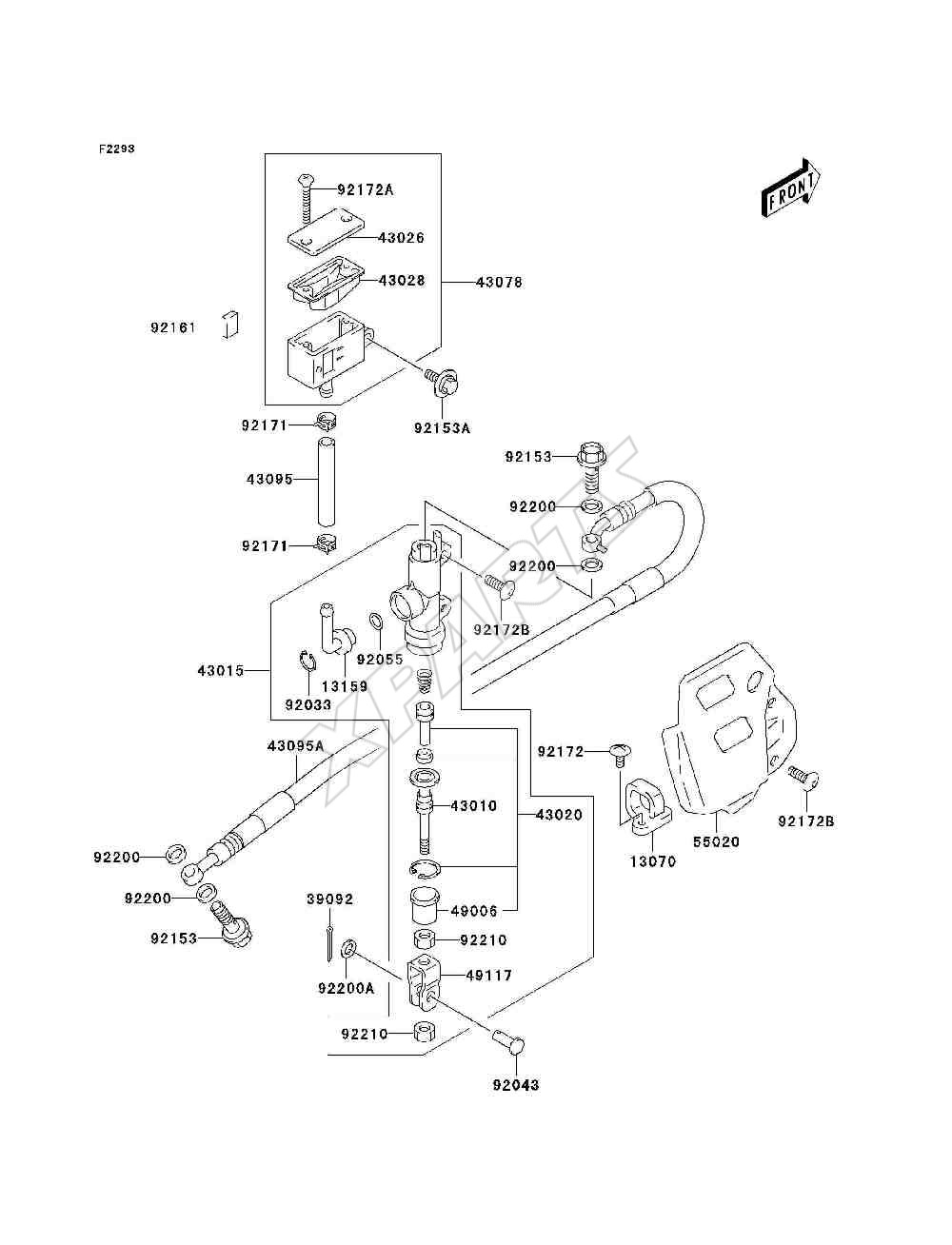 Billede til varegruppe Rear Master Cylinder