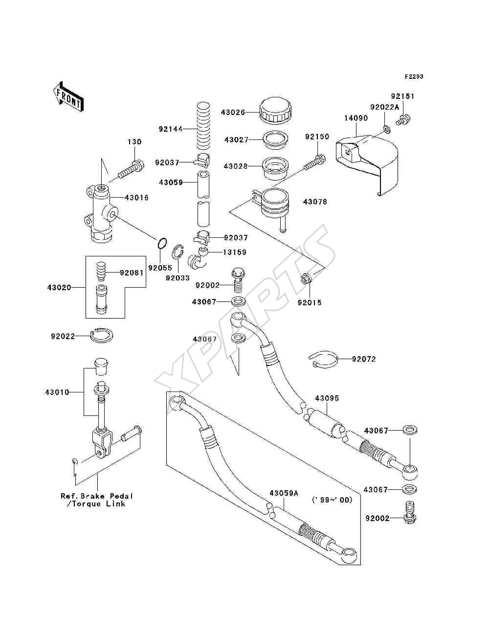 Billede til varegruppe Rear Master Cylinder