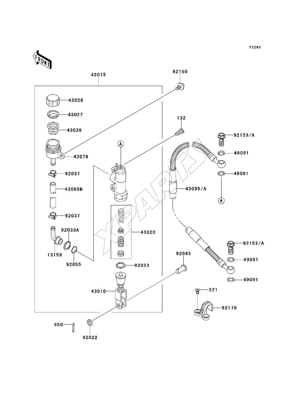 Billede til varegruppe Rear Master Cylinder