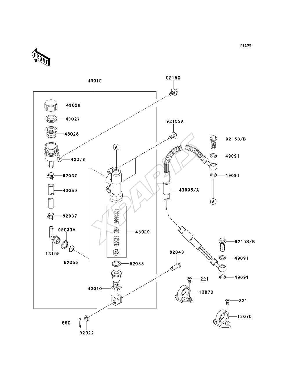 Billede til varegruppe Rear Master Cylinder