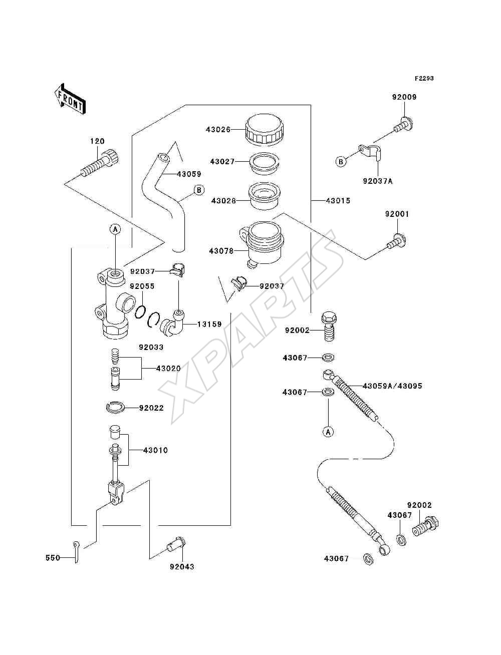 Billede til varegruppe Rear Master Cylinder