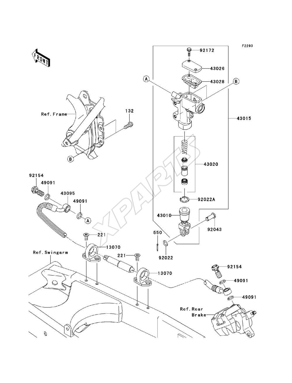 Billede til varegruppe Rear Master Cylinder