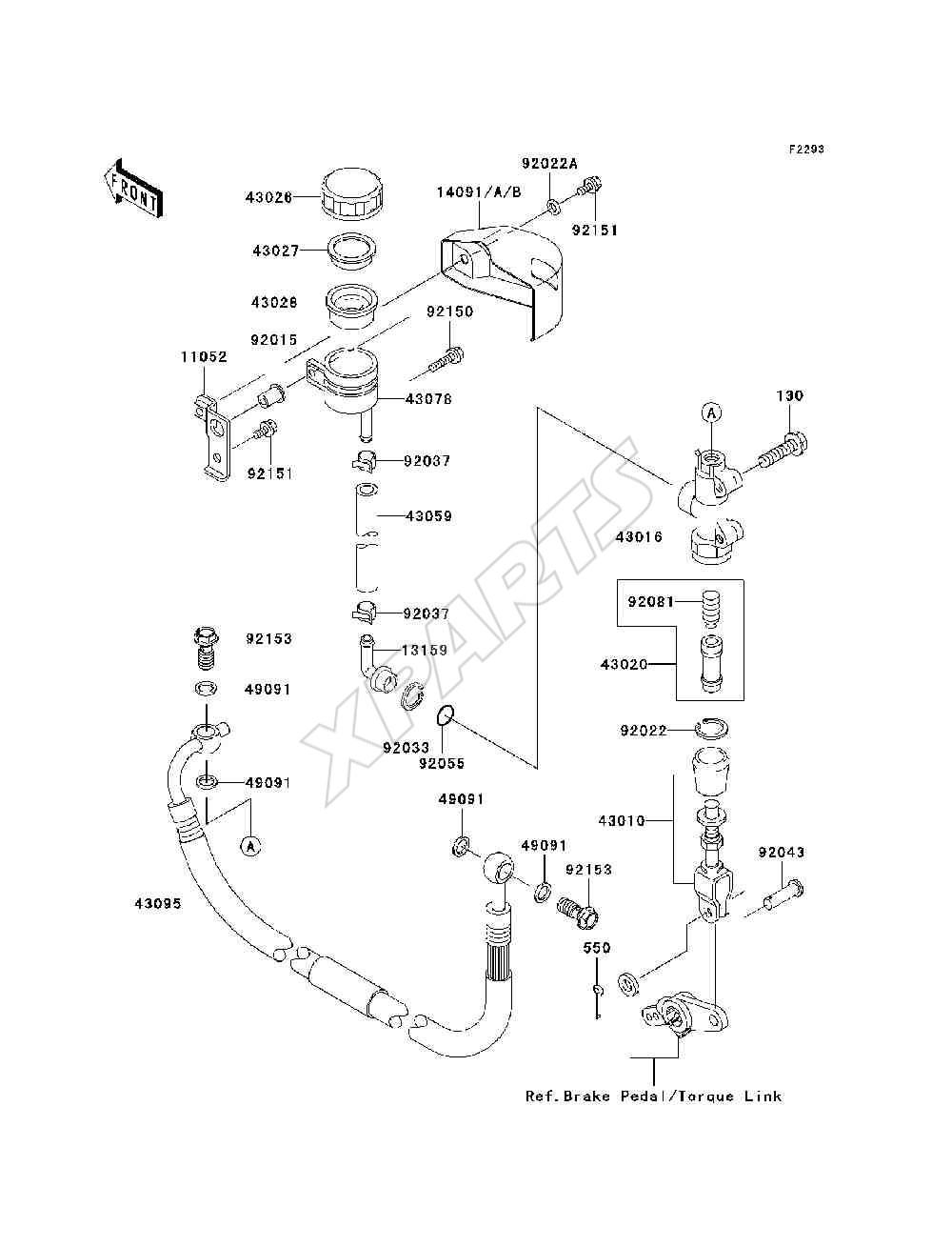 Billede til varegruppe Rear Master Cylinder