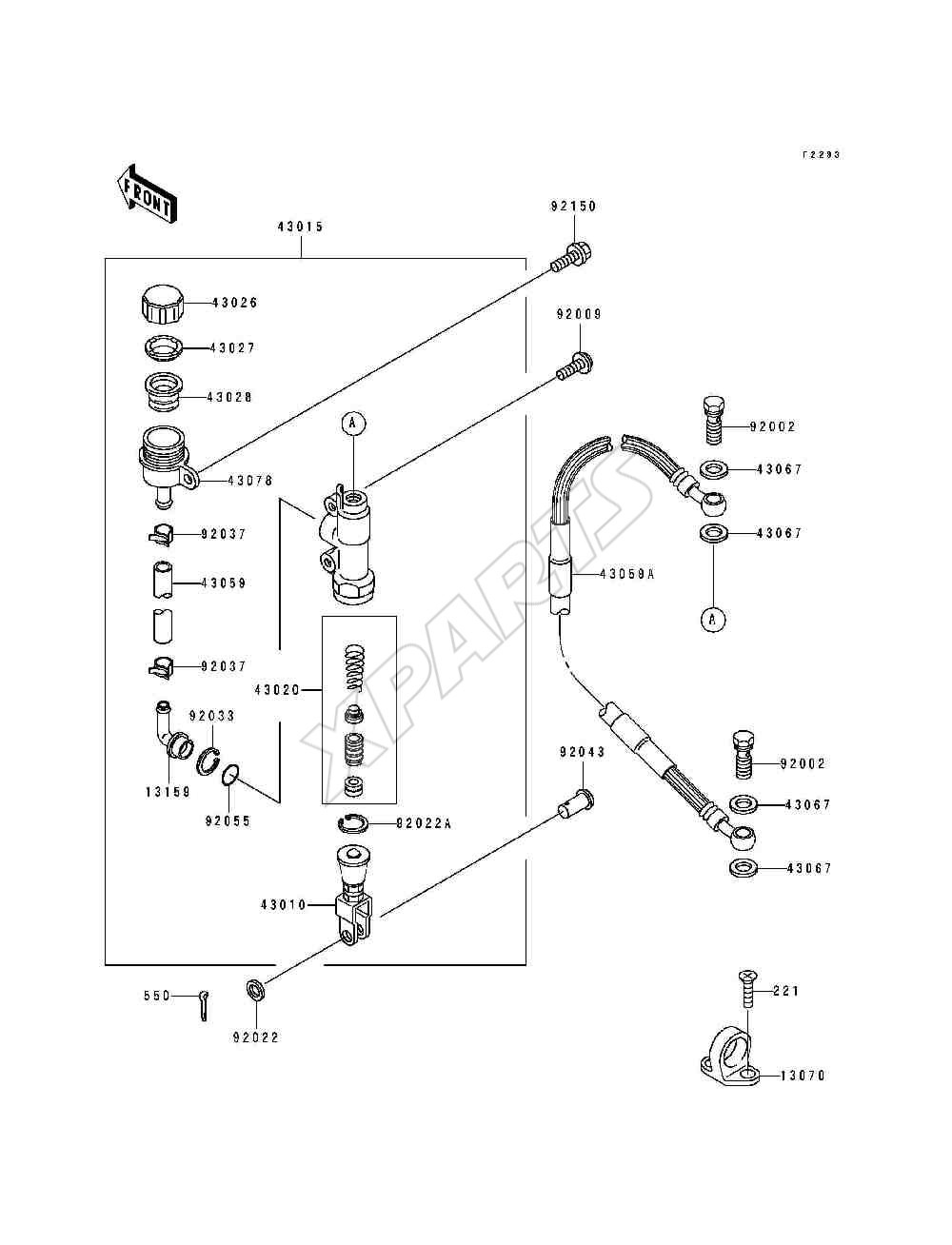 Billede til varegruppe Rear Master Cylinder