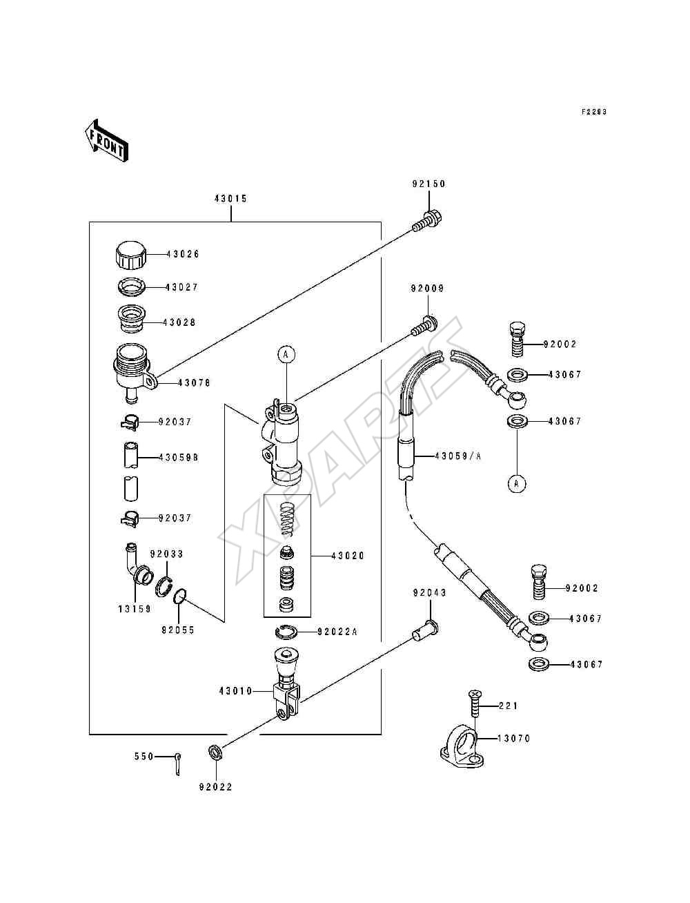 Billede til varegruppe Rear Master Cylinder
