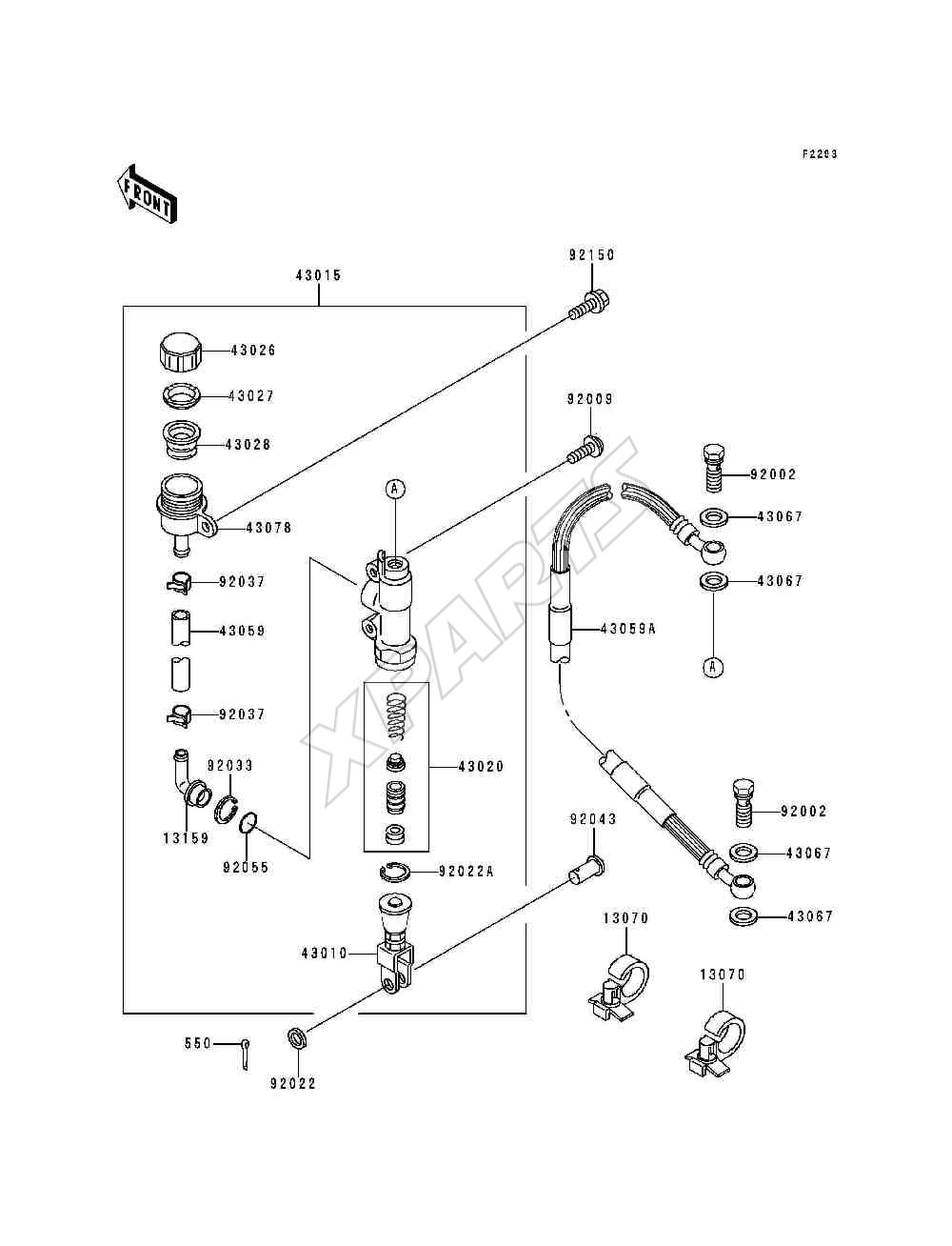 Billede til varegruppe Rear Master Cylinder