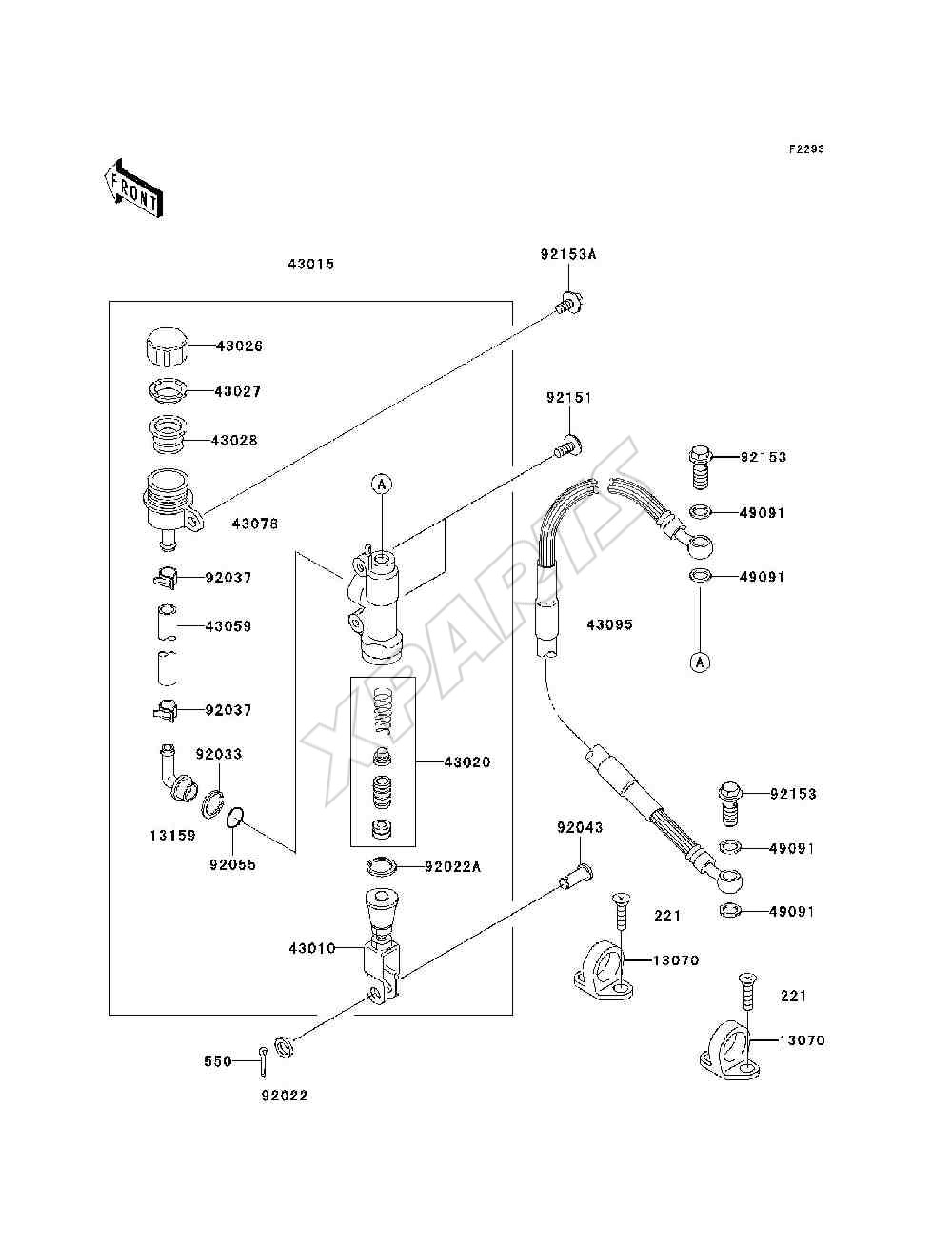 Billede til varegruppe Rear Master Cylinder