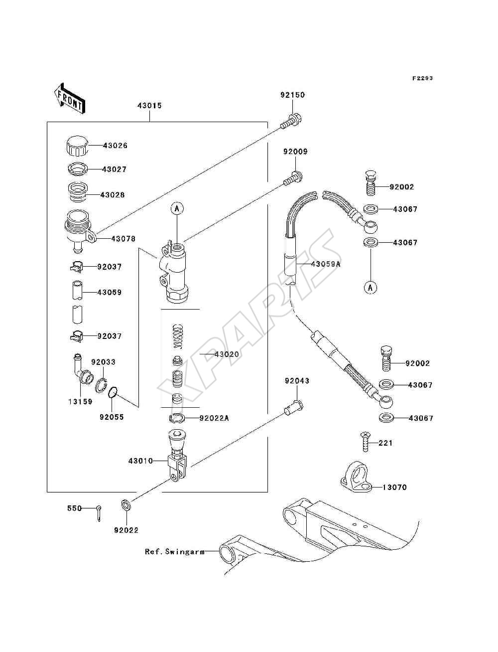 Billede til varegruppe Rear Master Cylinder