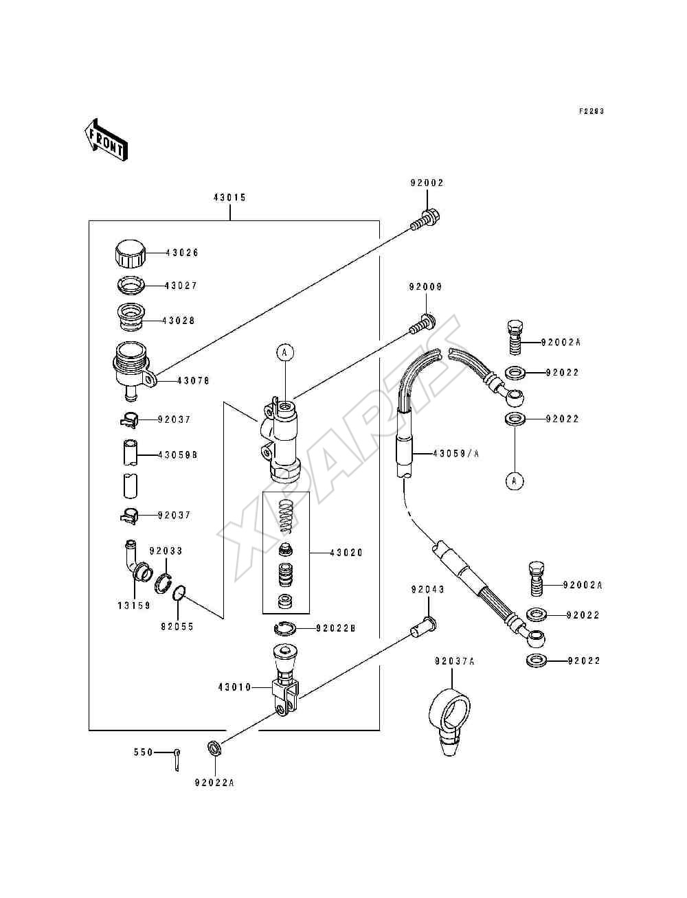 Billede til varegruppe Rear Master Cylinder