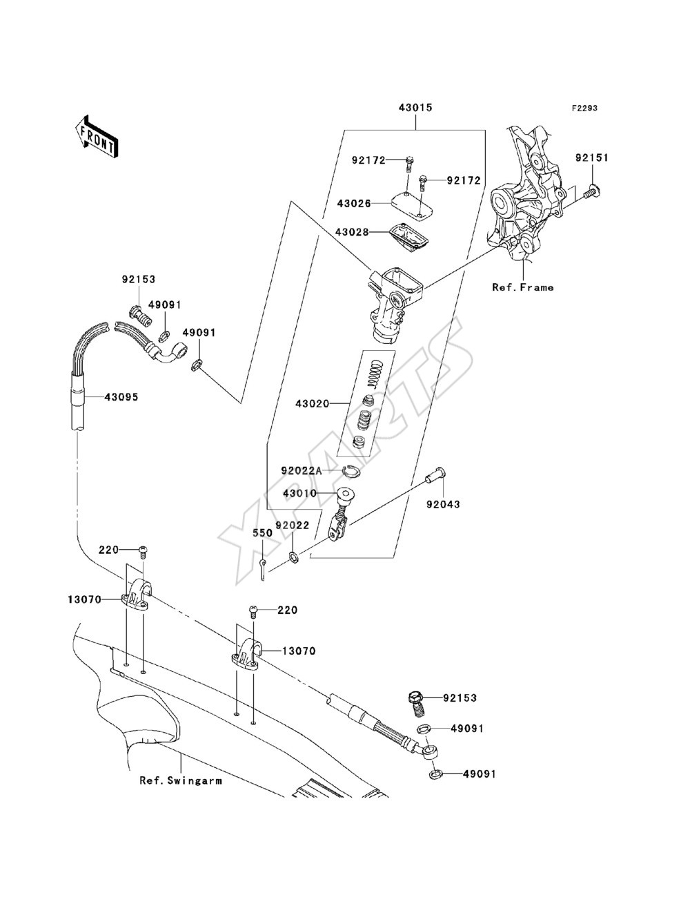 Billede til varegruppe Rear Master Cylinder