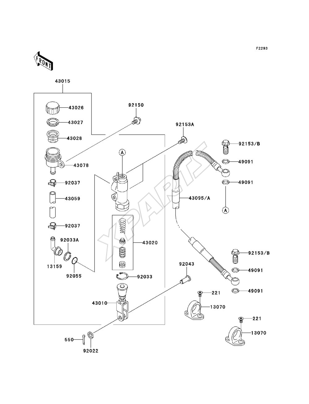 Billede til varegruppe Rear Master Cylinder