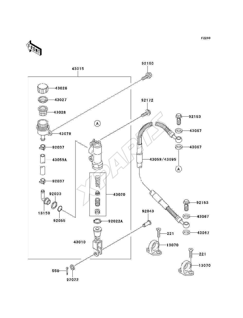 Billede til varegruppe Rear Master Cylinder
