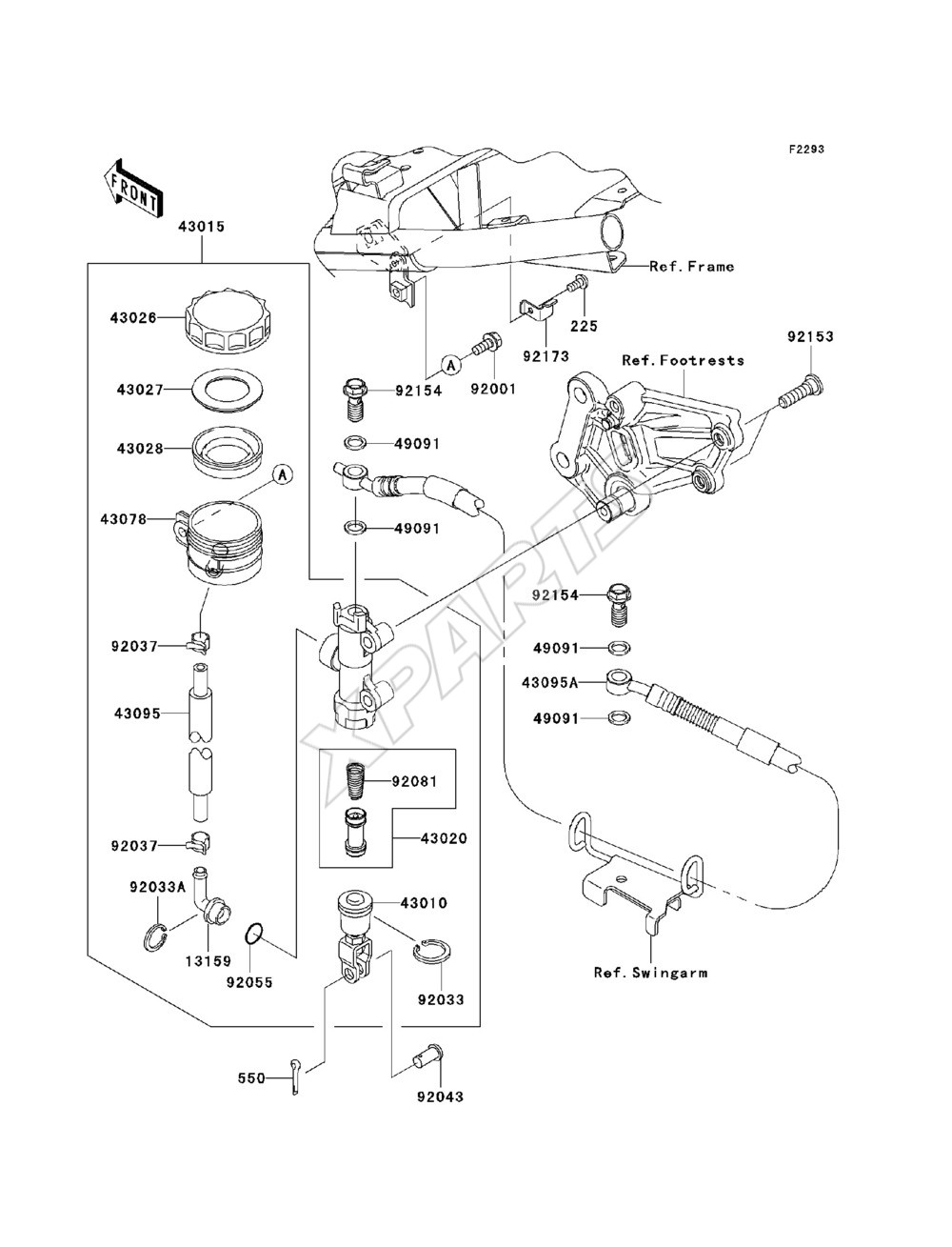 Billede til varegruppe Rear Master Cylinder