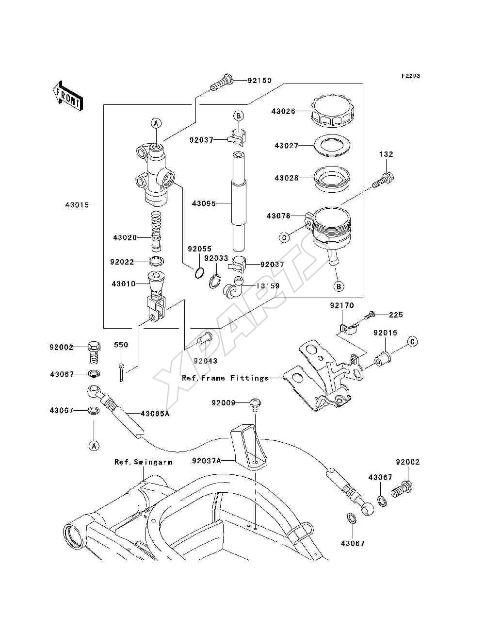 Billede til varegruppe Rear Master Cylinder