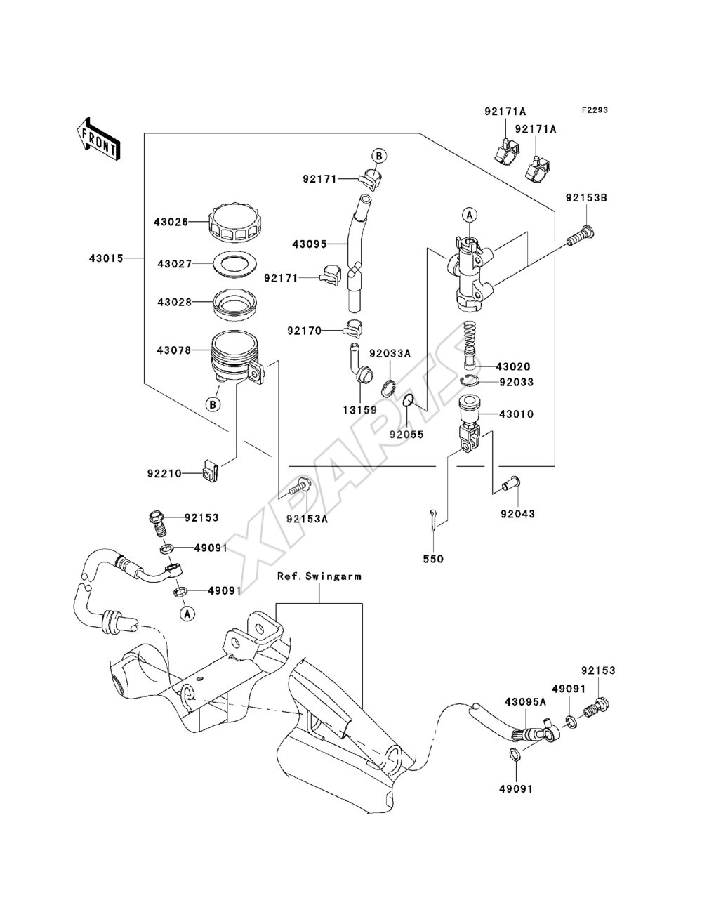 Billede til varegruppe Rear Master Cylinder