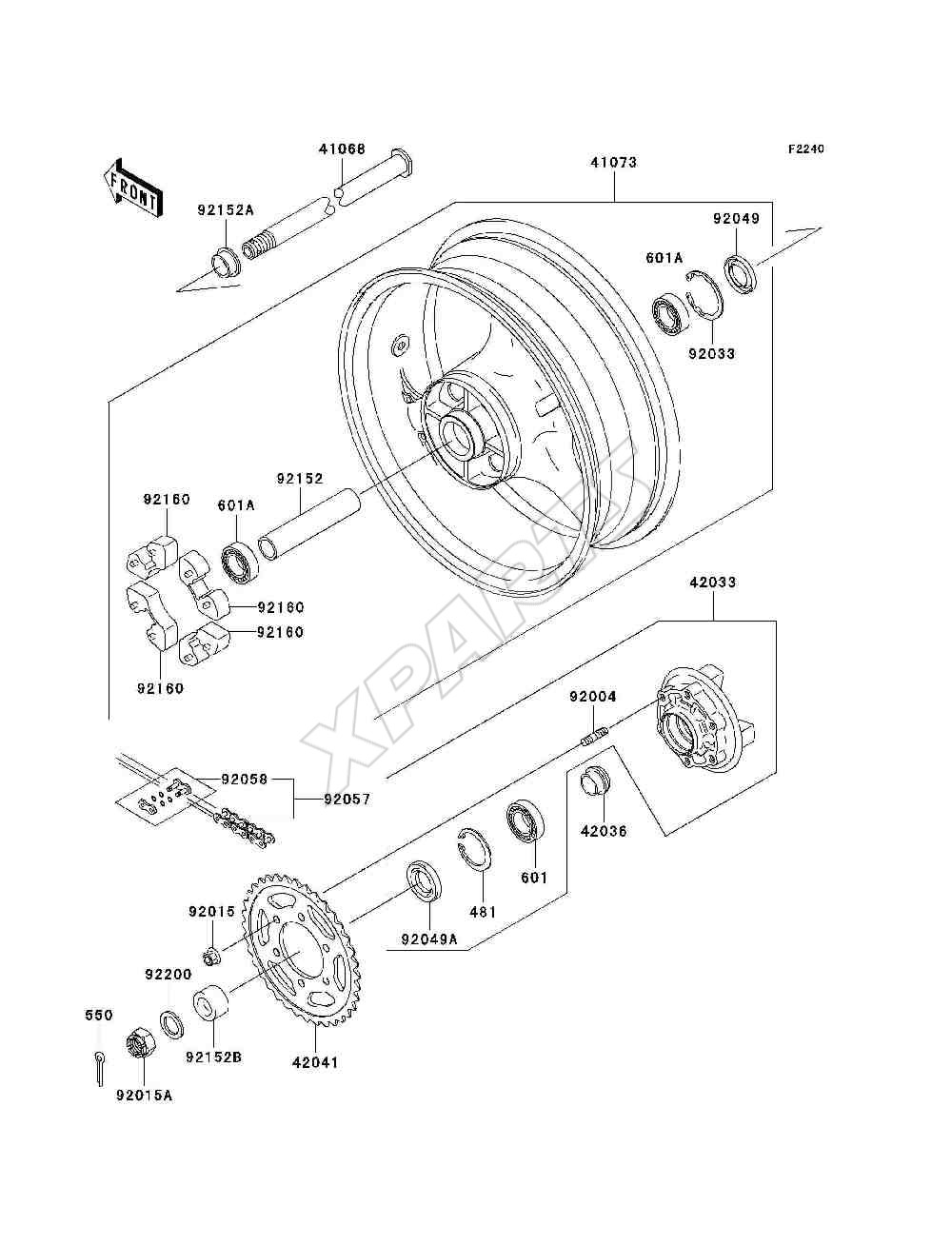 Billede til varegruppe Rear Wheel / Chain