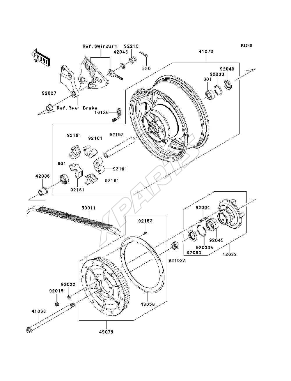 Billede til varegruppe Rear Wheel / Chain