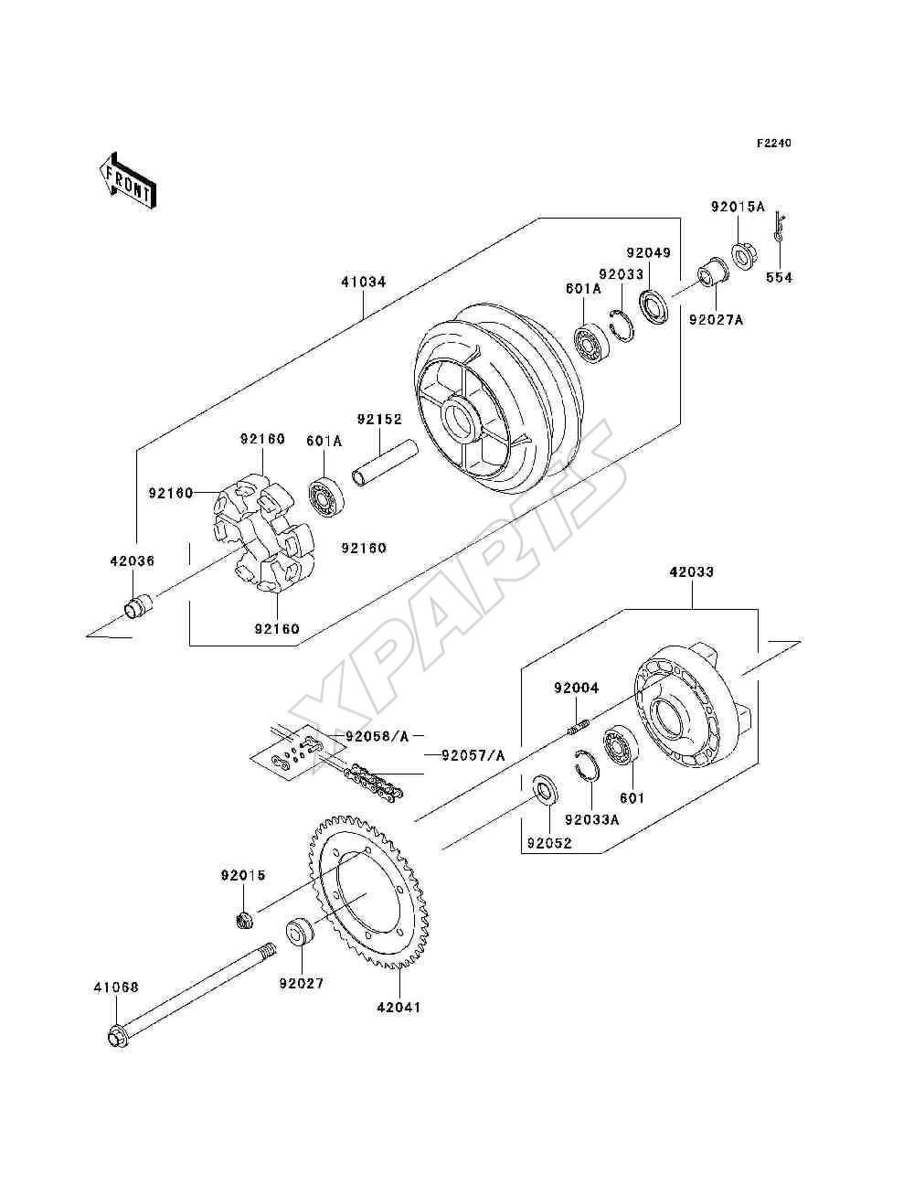 Billede til varegruppe Rear Wheel / Chain