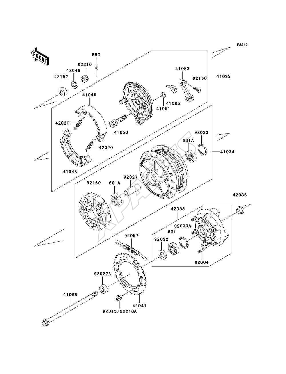 Billede til varegruppe Rear Wheel / Chain