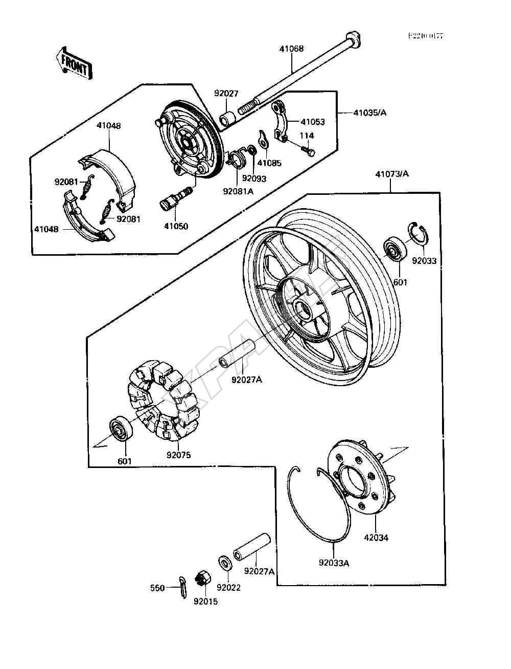 Billede til varegruppe Rear Wheel / Chain