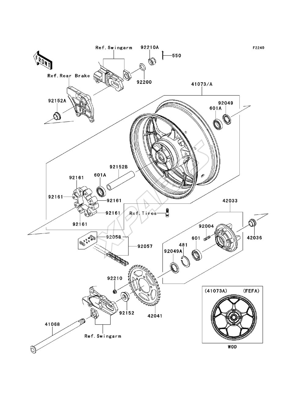 Picture for category Rear Wheel / Chain