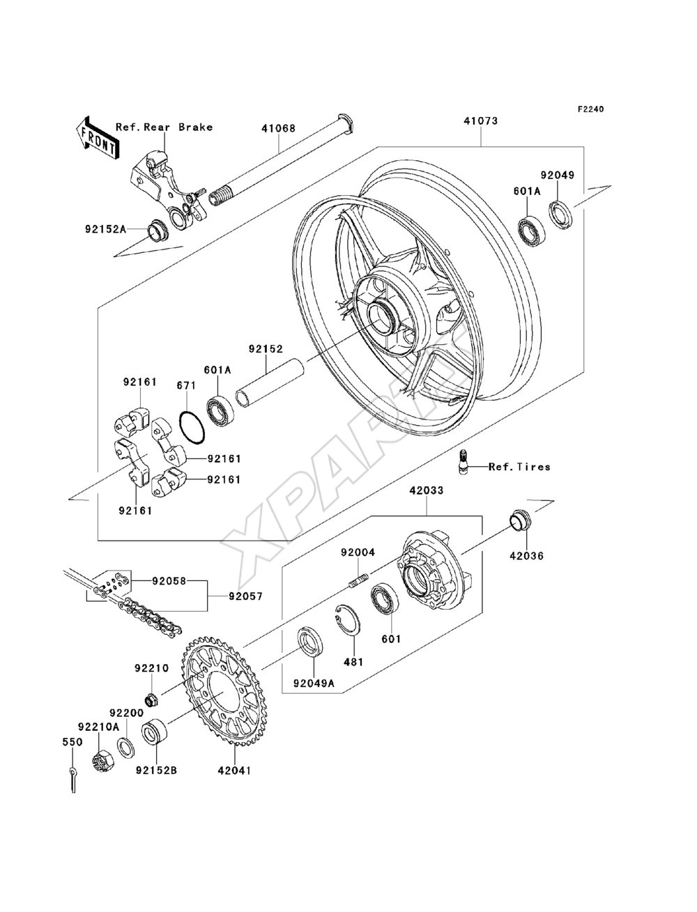 Billede til varegruppe Rear Wheel / Chain