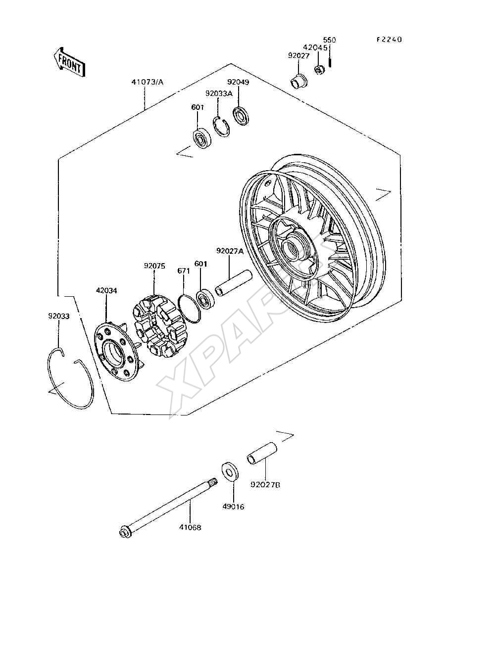 Billede til varegruppe Rear Wheel / Chain