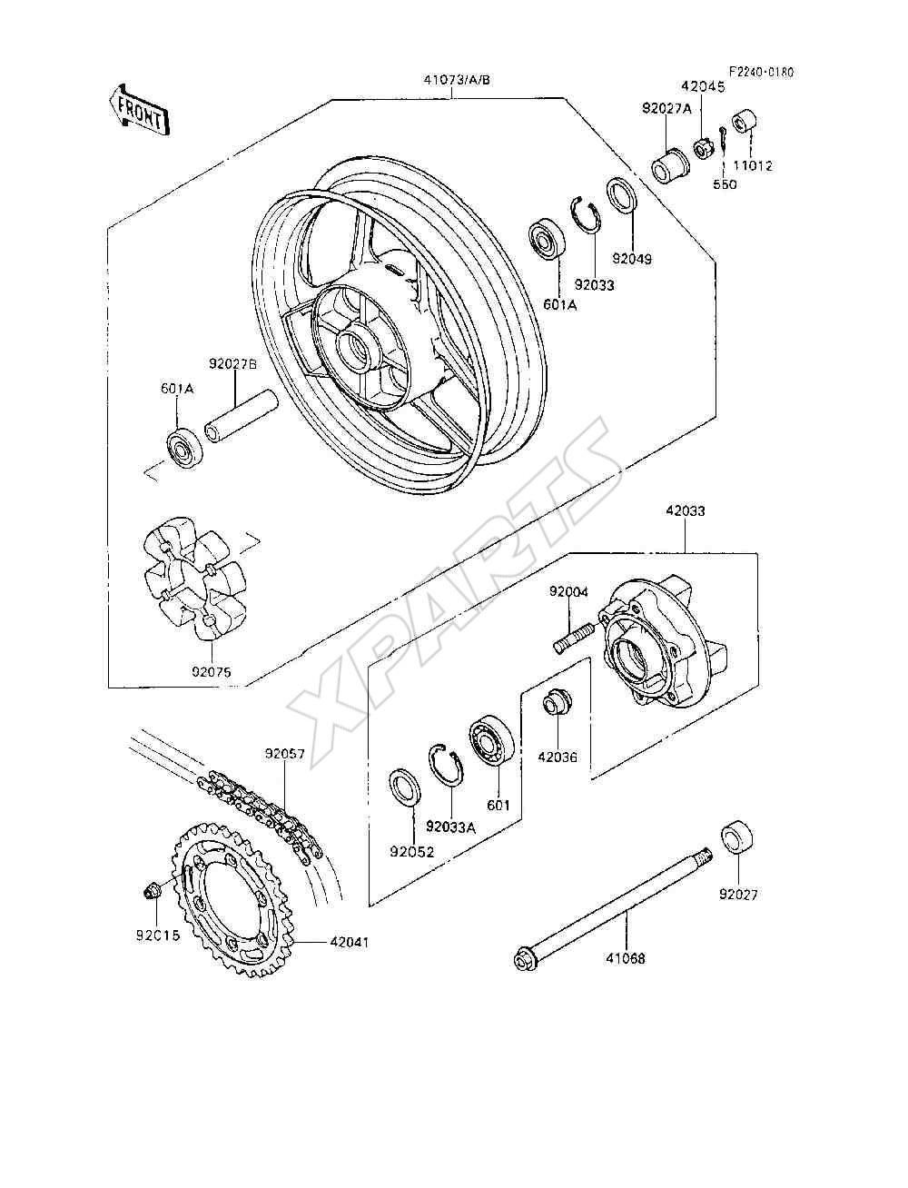 Billede til varegruppe Rear Wheel / Chain