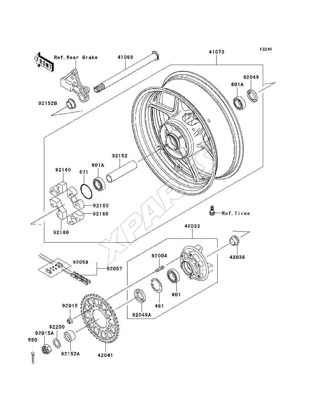 Billede til varegruppe Rear Wheel / Chain