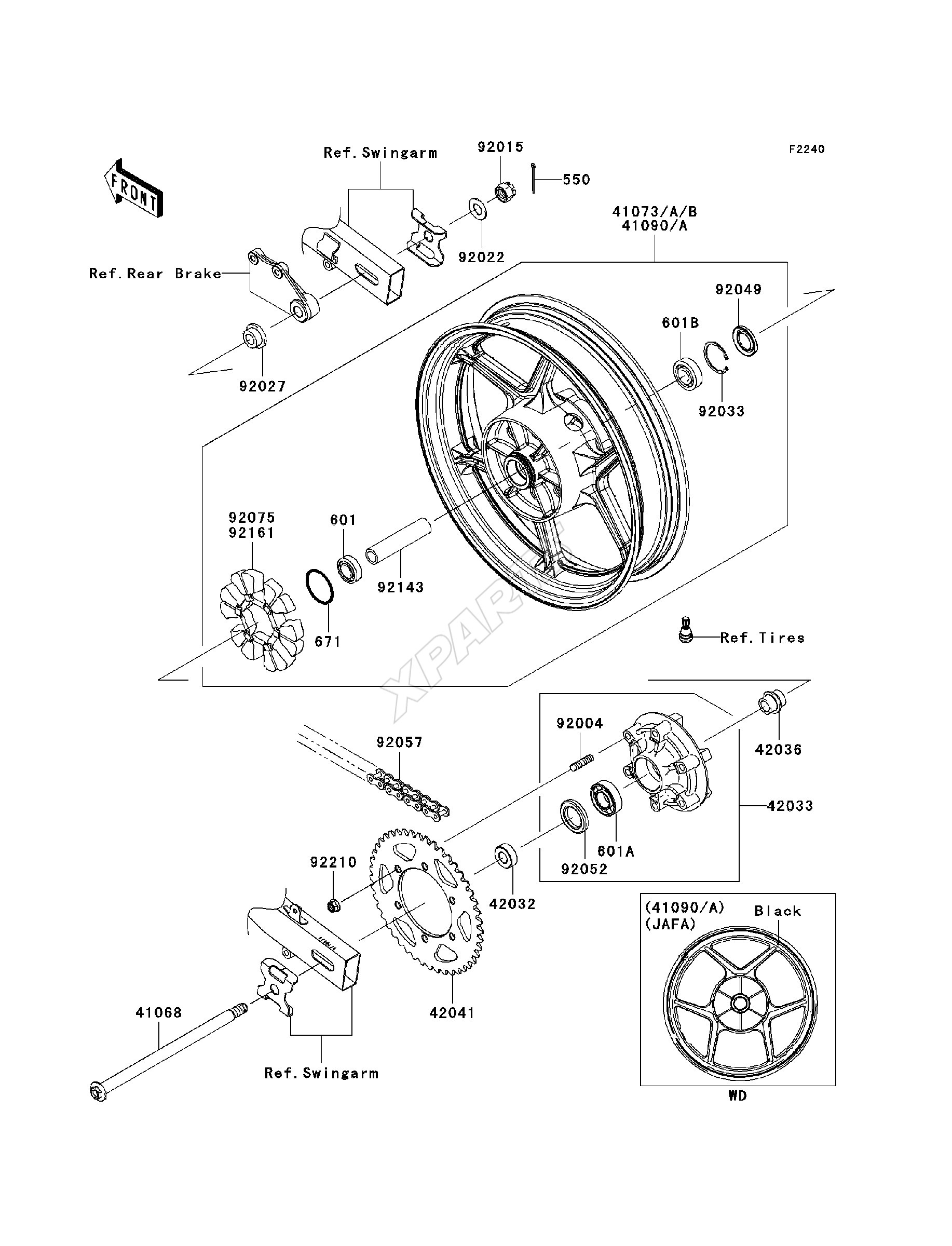 Bild für Kategorie Rear Wheel / Chain