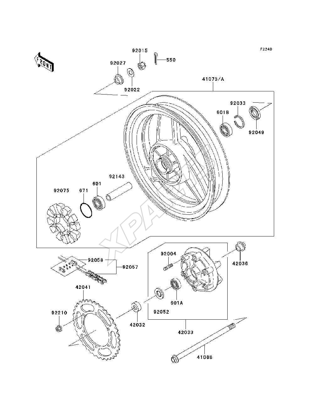 Billede til varegruppe Rear Wheel / Chain