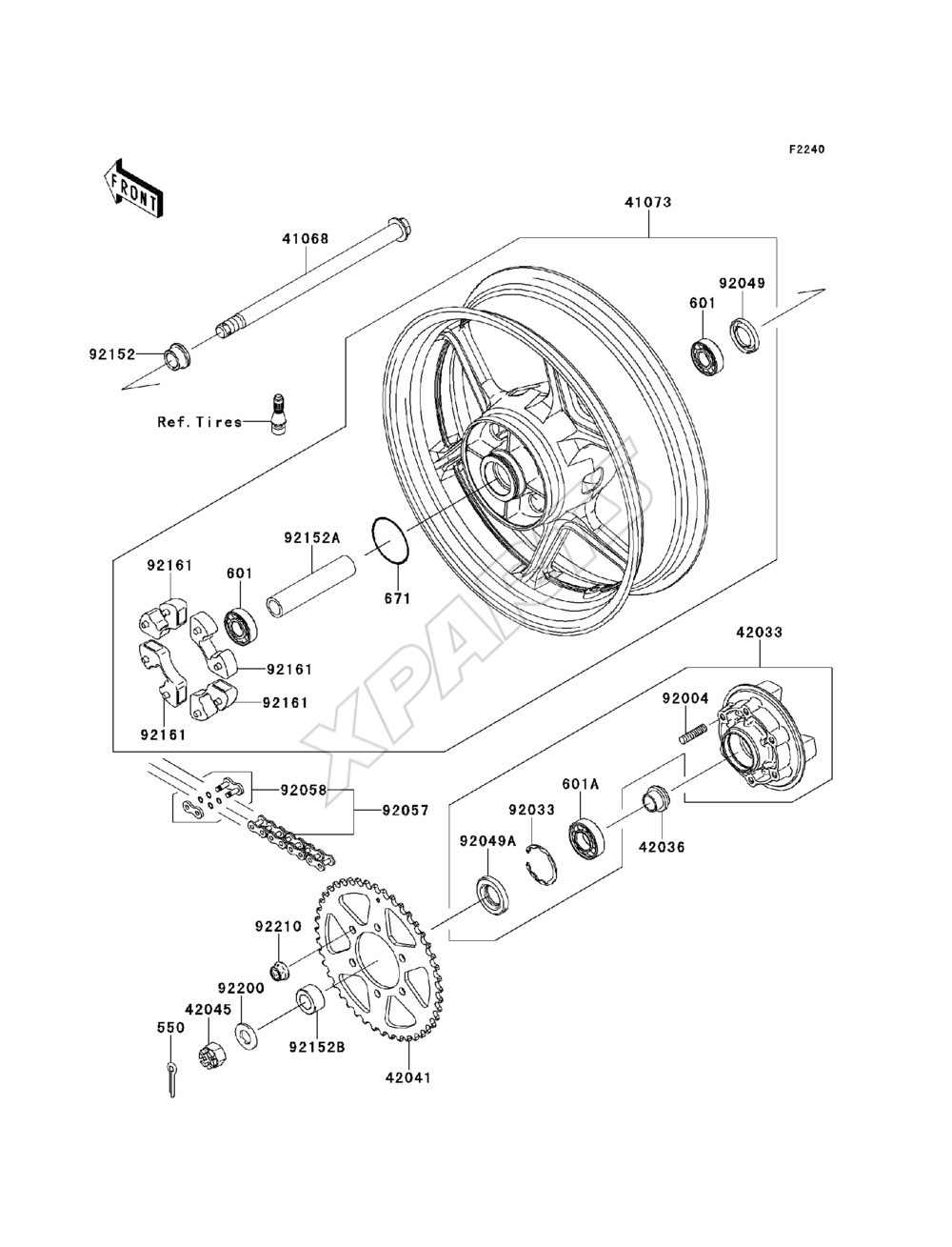 Billede til varegruppe Rear Wheel / Chain