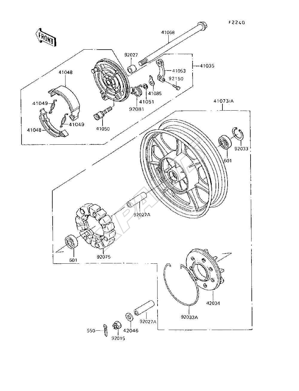 Billede til varegruppe Rear Wheel / Chain