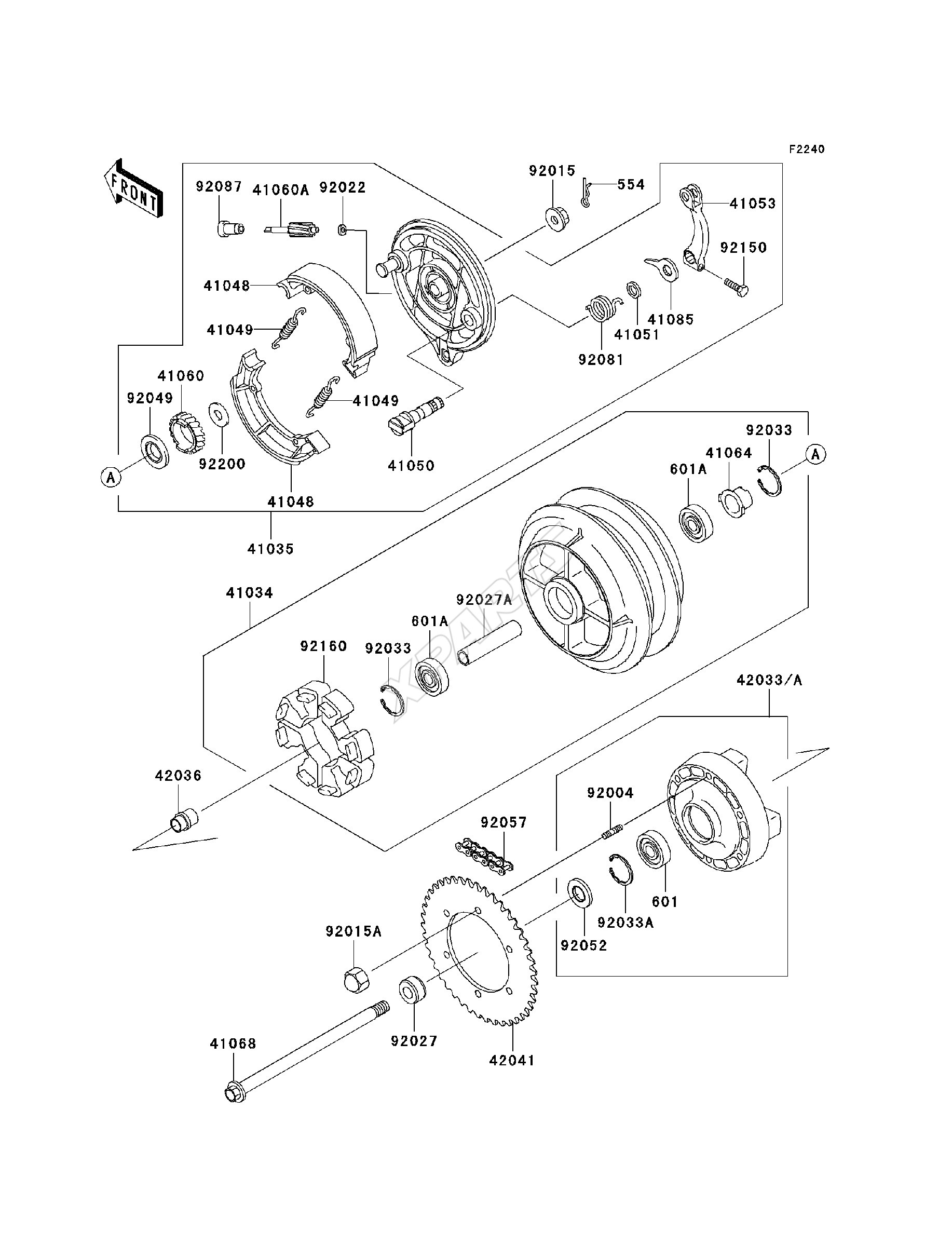 Billede til varegruppe Rear Wheel / Chain