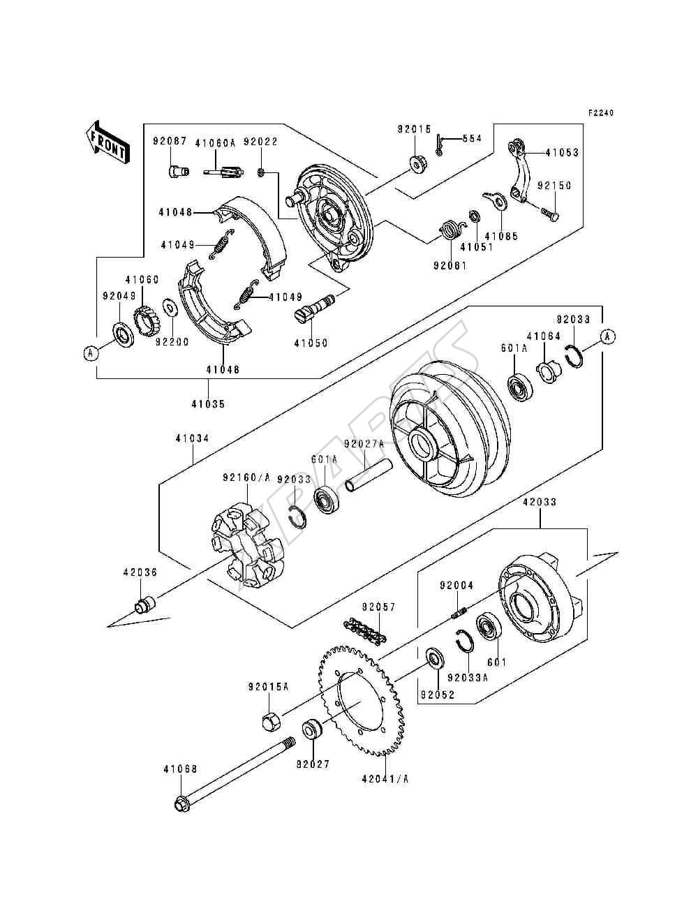 Billede til varegruppe Rear Wheel / Chain