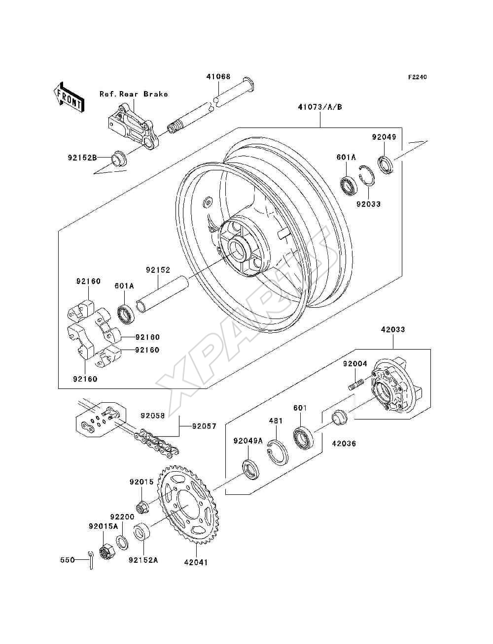 Billede til varegruppe Rear Wheel / Chain