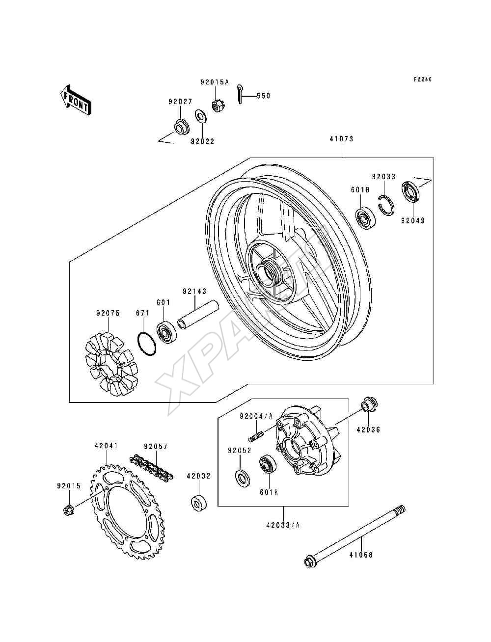 Billede til varegruppe Rear Wheel / Chain