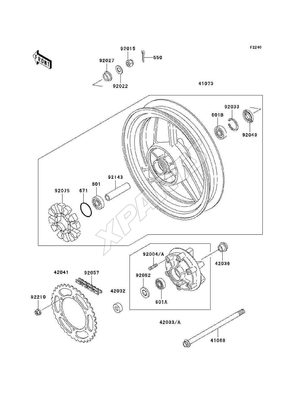 Billede til varegruppe Rear Wheel / Chain