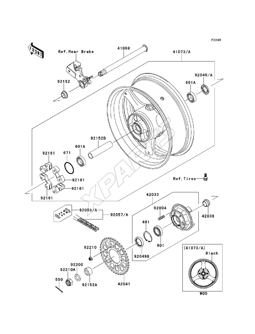 Billede til varegruppe Rear Wheel / Chain