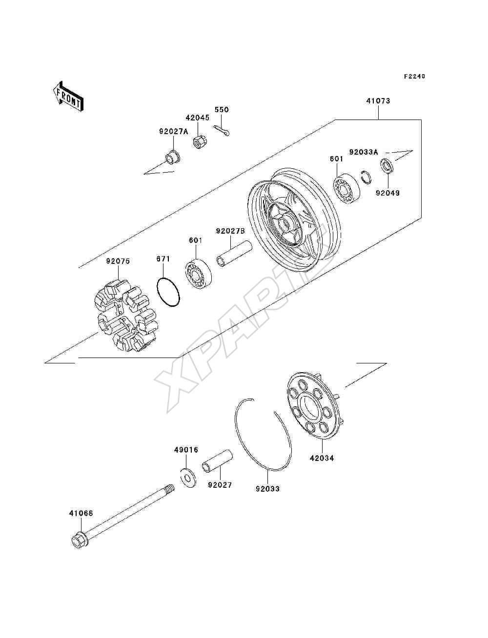 Billede til varegruppe Rear Wheel / Chain